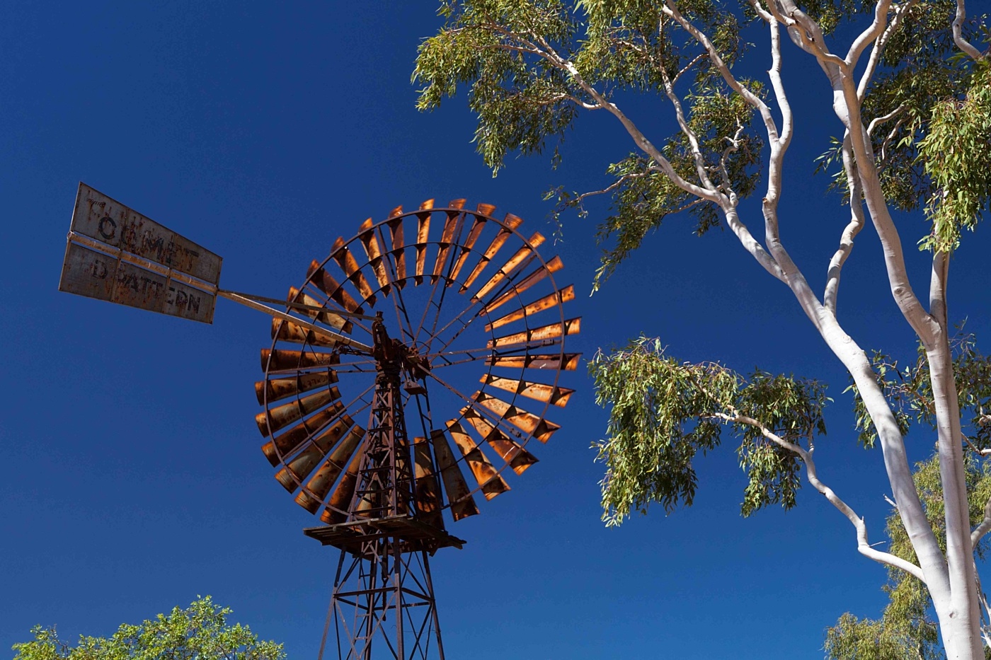 Windmill Australian bush