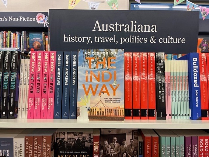 The Indi Way in bookstore