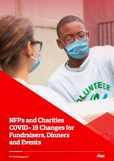 NFPs and Charities COVID- 19 Changes for Fundraisers, Dinners and Events